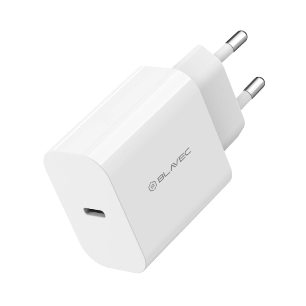 Blavec nabíjačka BC-9, PD 20W 3A, USB-C, biela