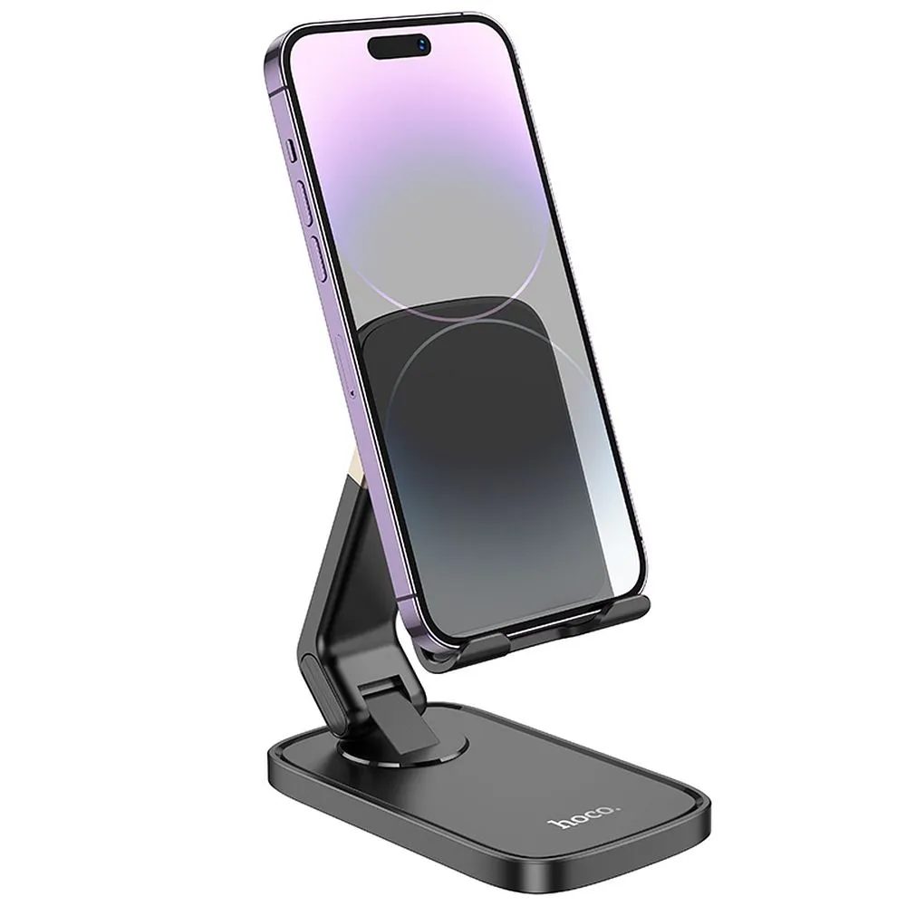 Suport de telefon de birou Hoco HD8, negru