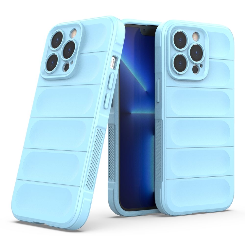 Husă Magic Shield, IPhone 13 Pro, Albastru Deschis