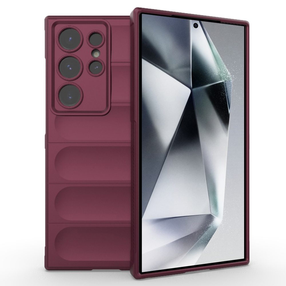 Magic Shield tok, Samsung Galaxy S24 Ultra, burgundia