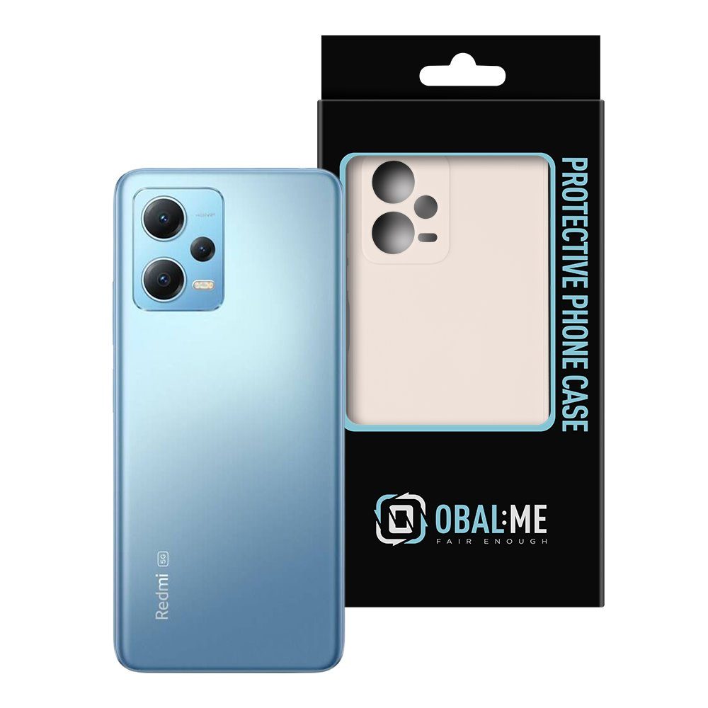 OBAL:ME Matte TPU Kryt Pro Xiaomi Redmi Note 12 5G, Béžový