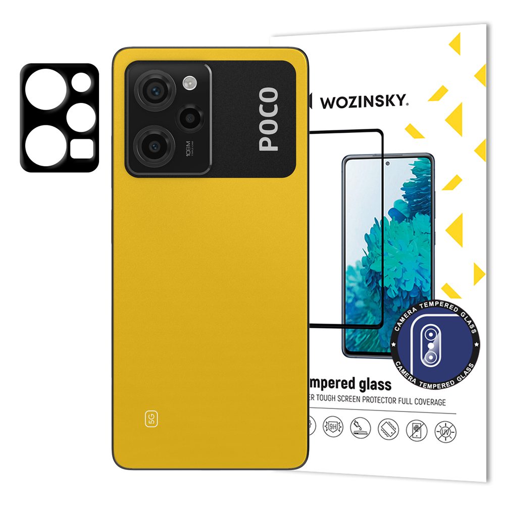 Wozinsky 9H ochranné tvrzené sklo pro čočku fotoaparátu (kamery), Xiaomi Redmi Note 12 Pro