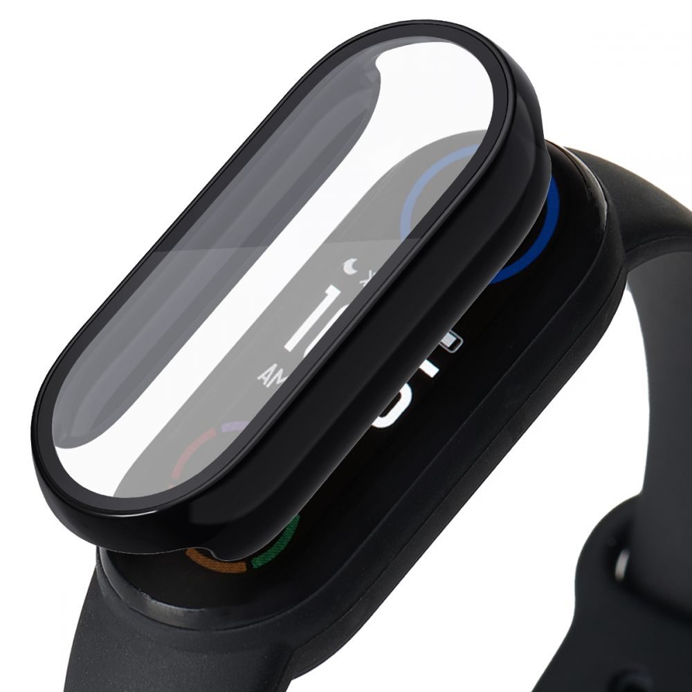 Tech-Protect Defence360 Xiaomi Mi Band 3 / 4 / 5 / 6 / 6 NFC, črn