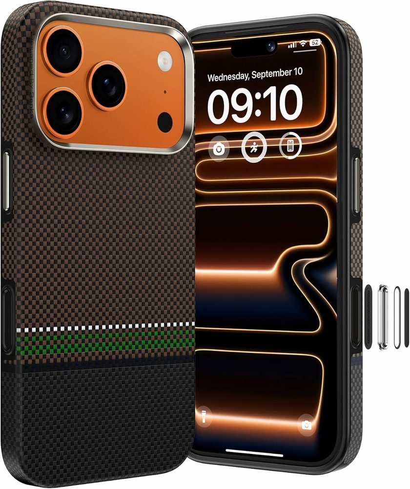 Levně Benks Magnetic Armor Pro Prestige Kevlar obal, iPhone 17 Pro Max