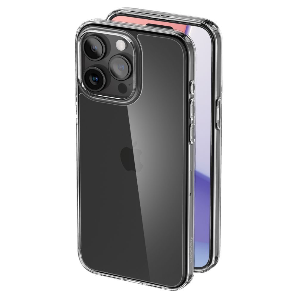 Spigen Airskin Hybrid Tok, IPhone 15 Pro, átlátszó