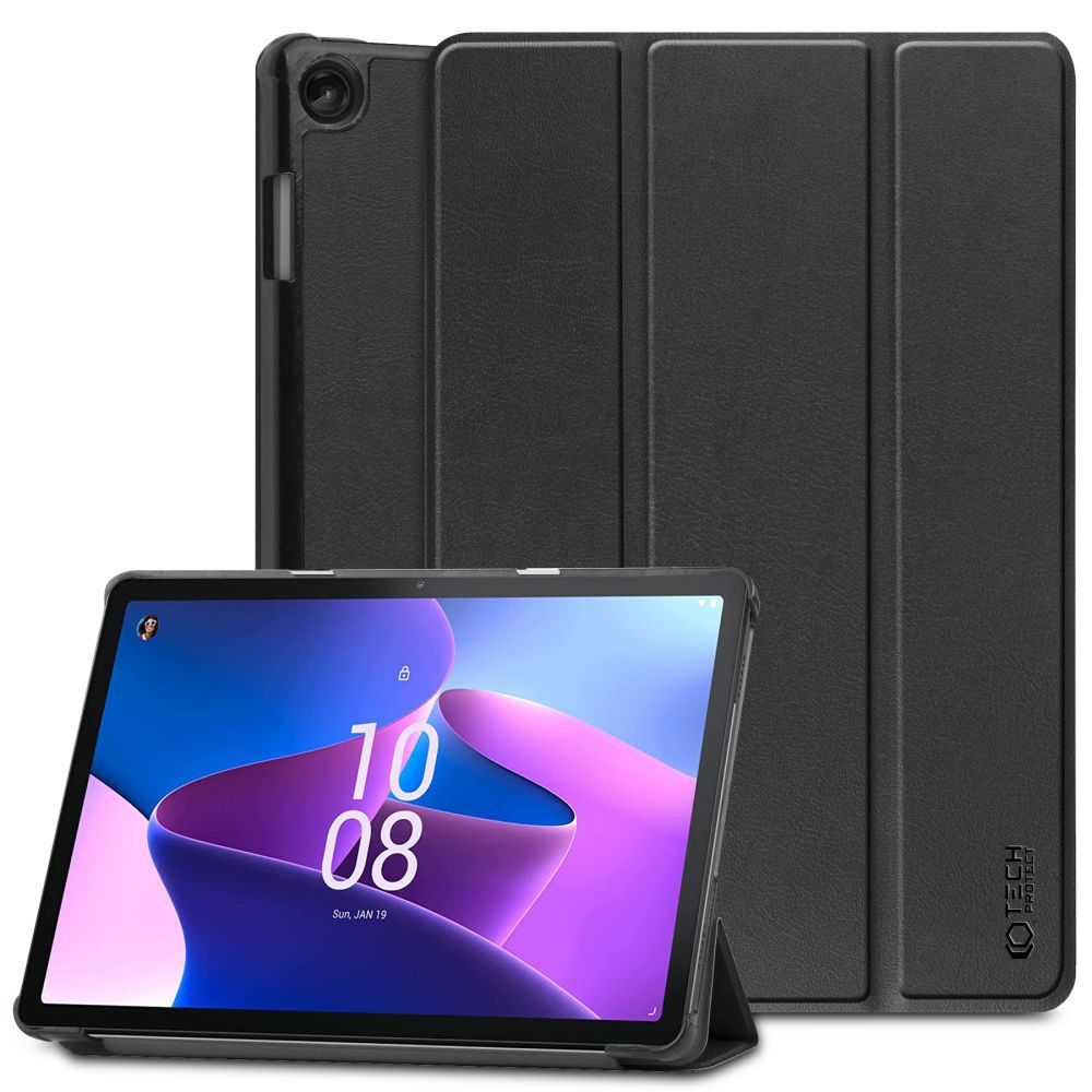 Tech-Protect SmartCase Lenovo Tab M10 10.1 Gen 3, Fekete