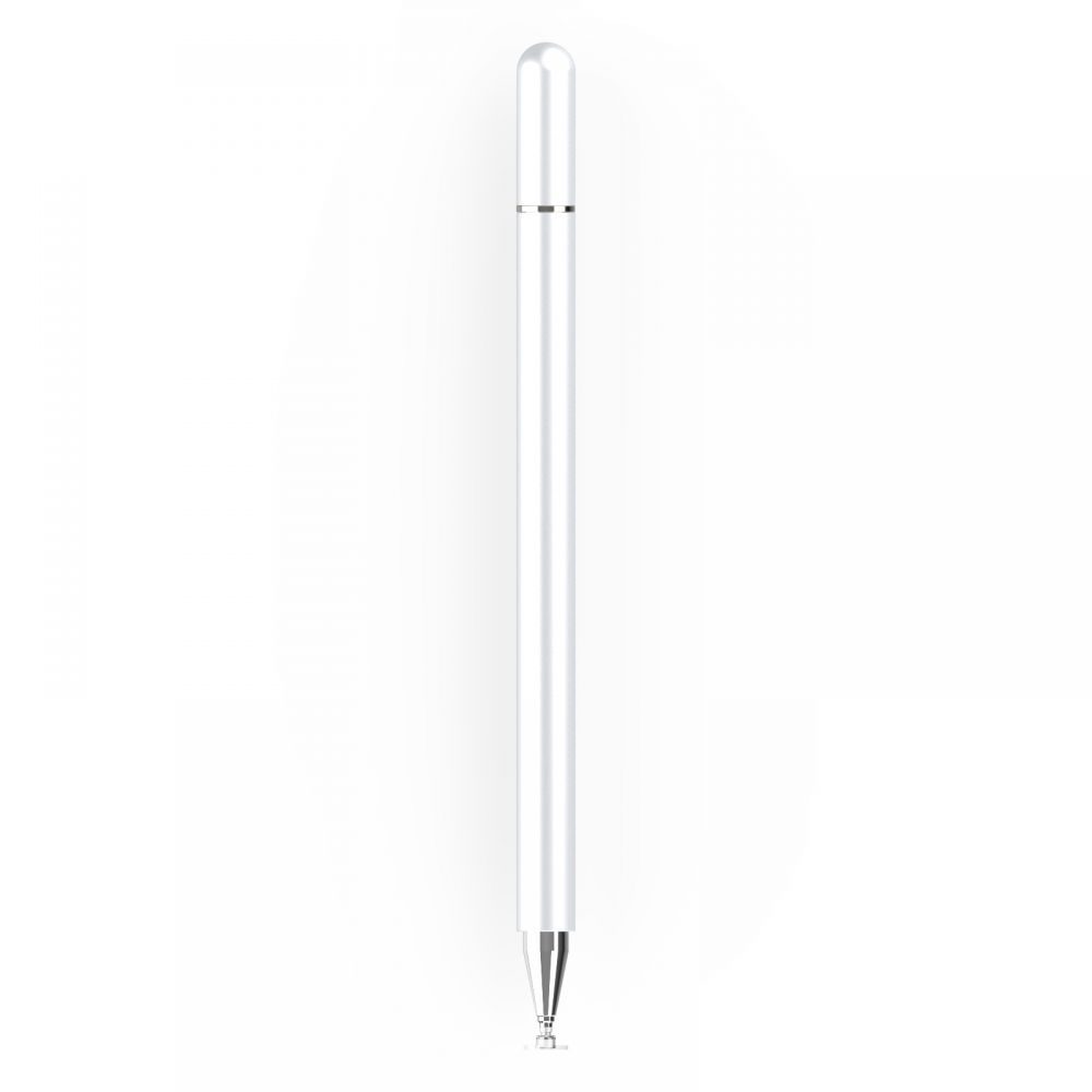 Tech-Protect Charm Stylus Pen, Bielo-strieborný