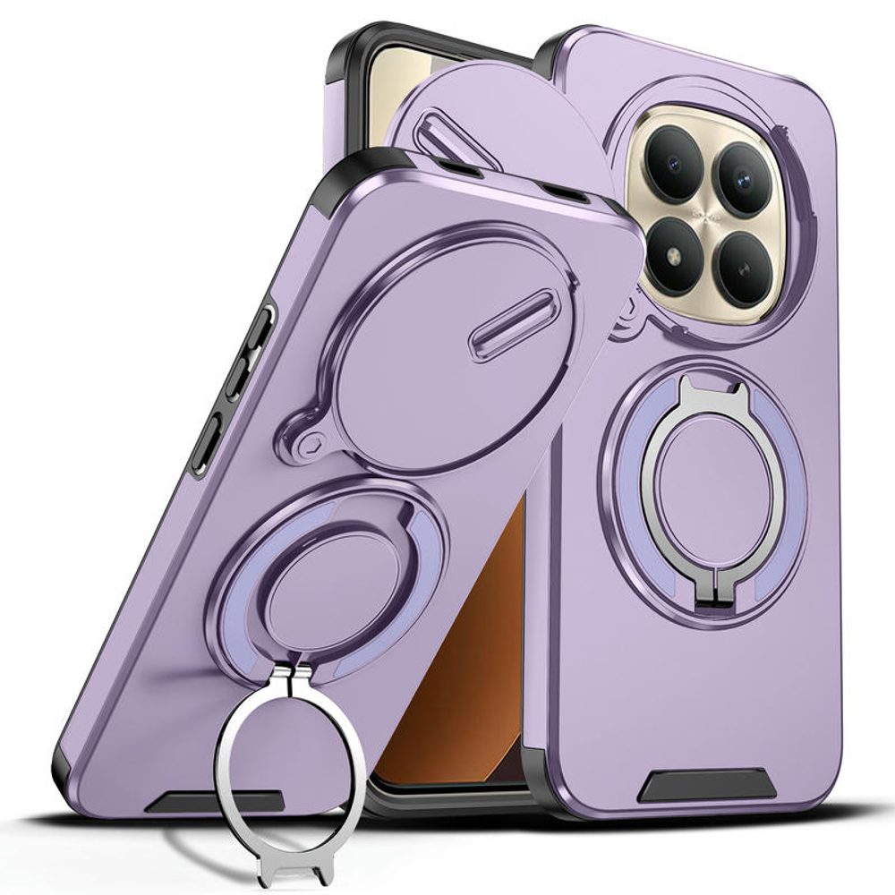 Levně Camslide Stand obal, Xiaomi Redmi Note 15 Pro Plus 5G, fialový