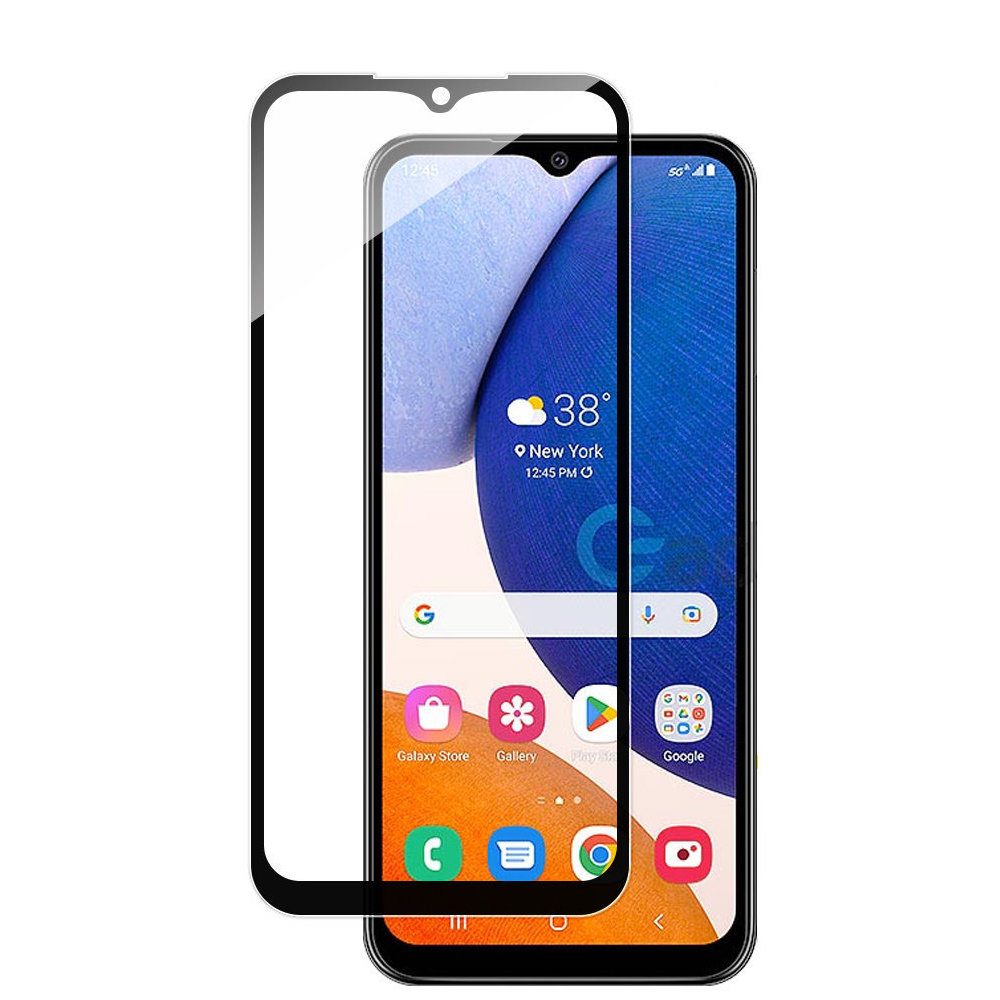 Folie De Sticlă Securizată 5D Pentru Samsung Galaxy A14 5G, Neagră