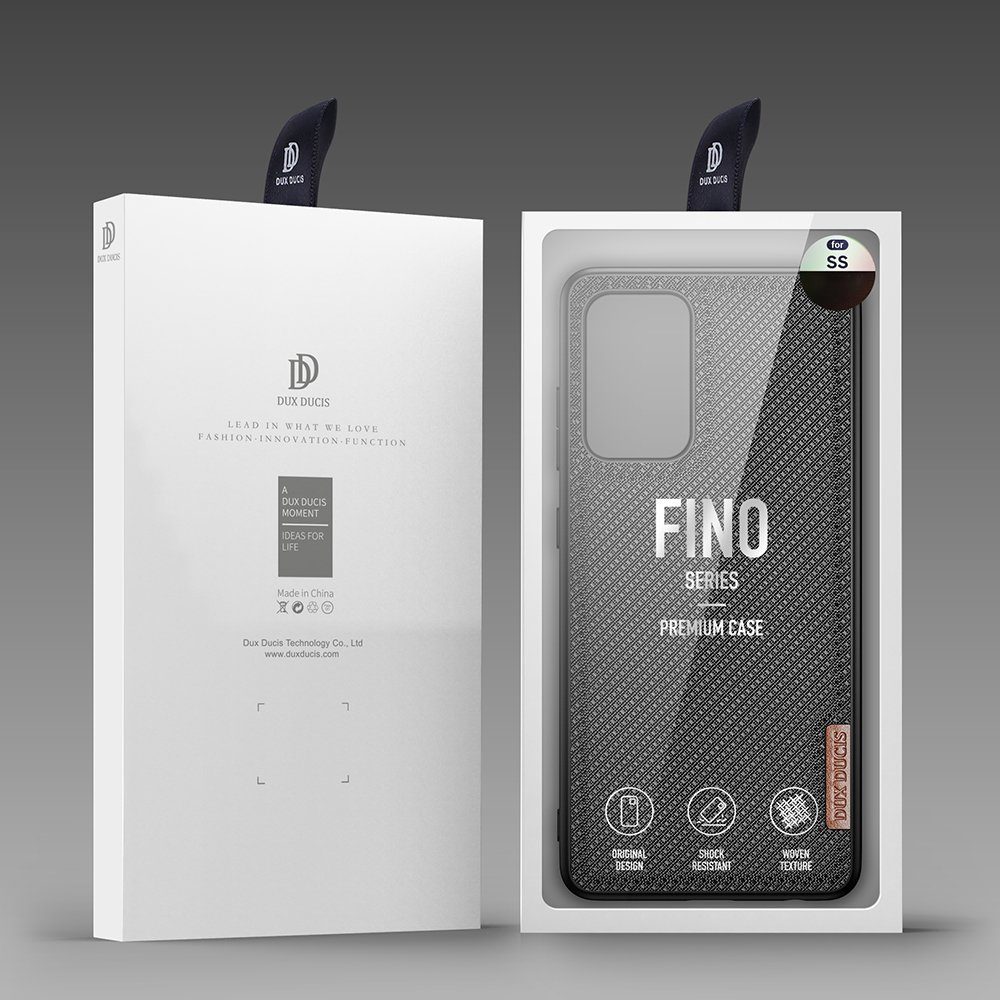 Dux Ducis Fino Case, Samsung Galaxy A72 4G, črn