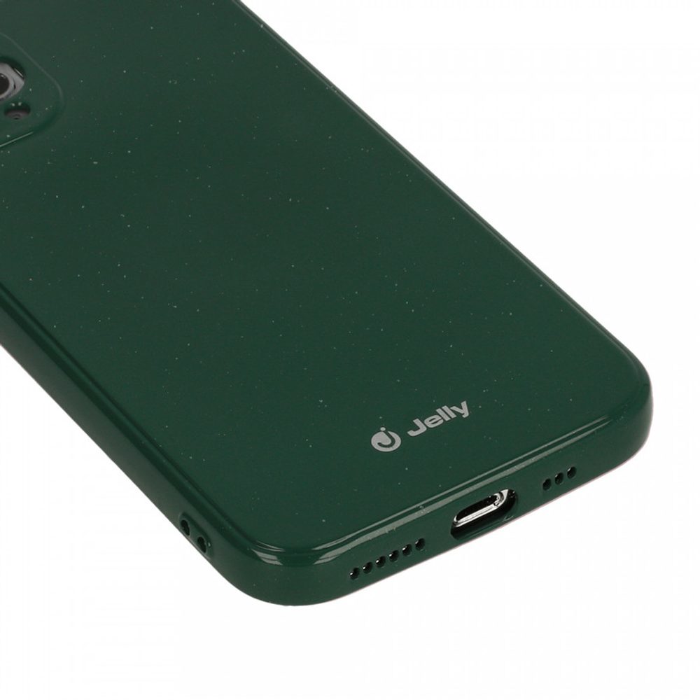 Jelly Case IPhone 12 Mini, Tmavě Zelený