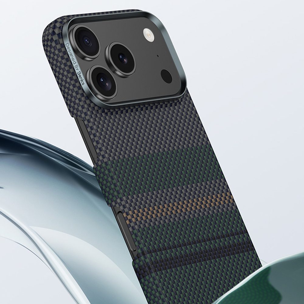 Benks Magnetic Armor Air Aurora Kevlar obal, iPhone 17 Pro Max