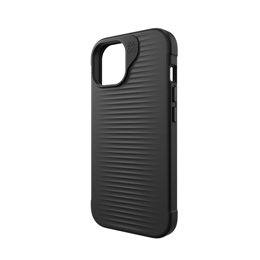 ZAGG Luxe ochranný kryt, iPhone 13 / 14 / 15 / 16e / 17e, čierny