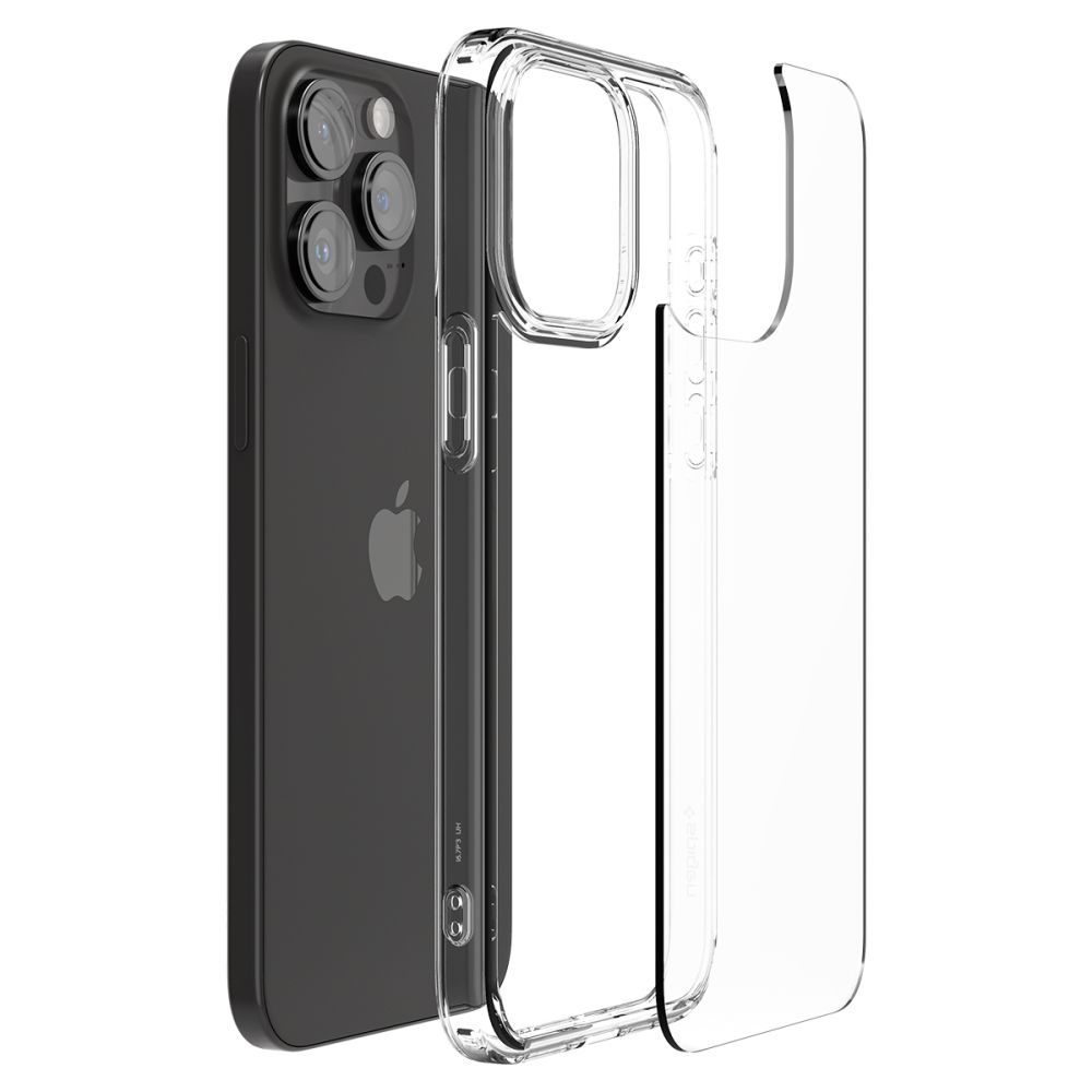 Spigen Ultra Hybrid Mobil Tok, IPhone 15 Pro, átlátszó