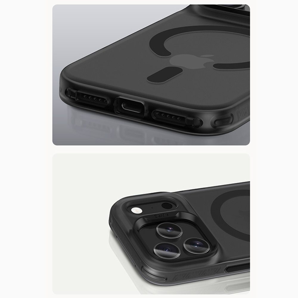 Benks Magnetic Lucid Armor obal, iPhone 17, čierny