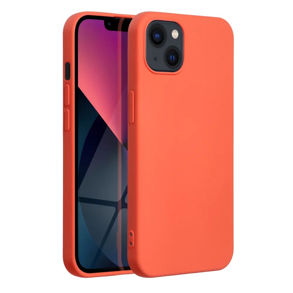 Forcell Silicone Lite, IPhone 14 Plus, Rdeč