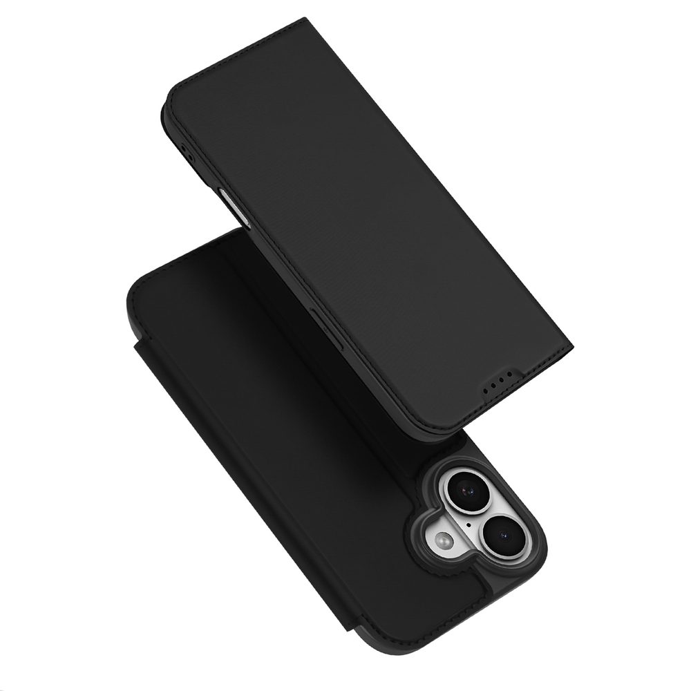 Levně Dux Ducis Skin Pro, knížkové pouzdro, iPhone 17, černé