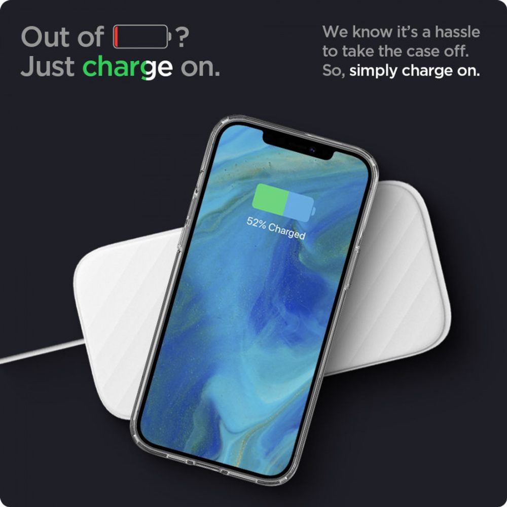 Spigen Liquid Crysta Mobiltelefon Tok, IPhone 12 / 12 Pro