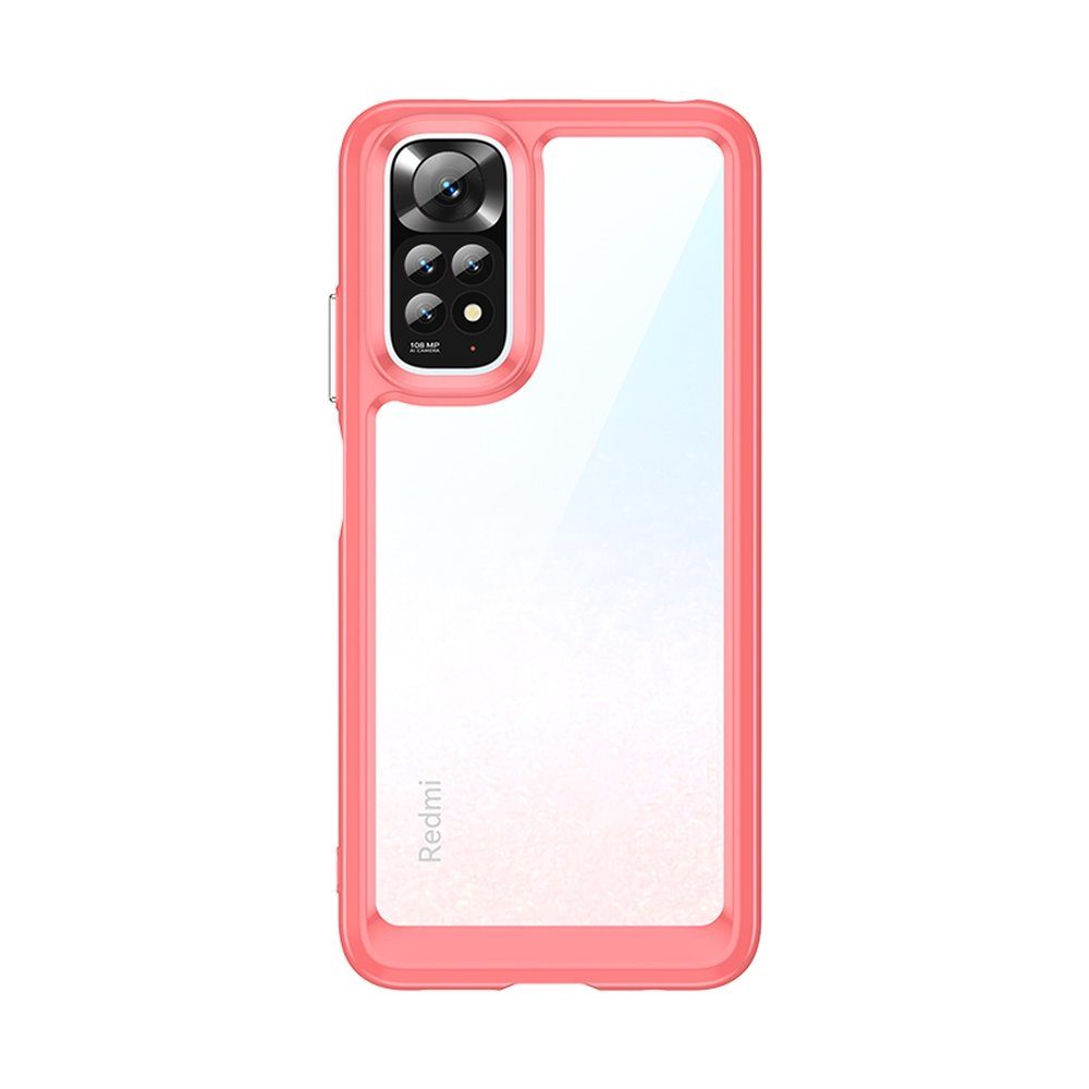 Outer Space Case Maska, Xiaomi Redmi Note 11, Crveni