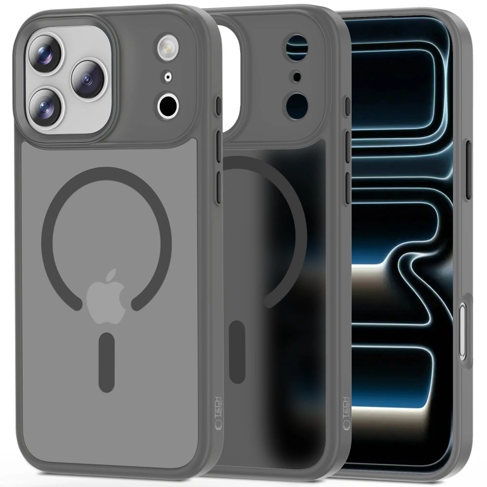 Levně Tech-Protect MagMat MagSafe iPhone 17 Pro, šedý matný