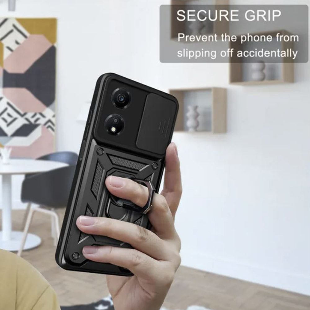 Techsuit CamShield, Honor X7b, čierny