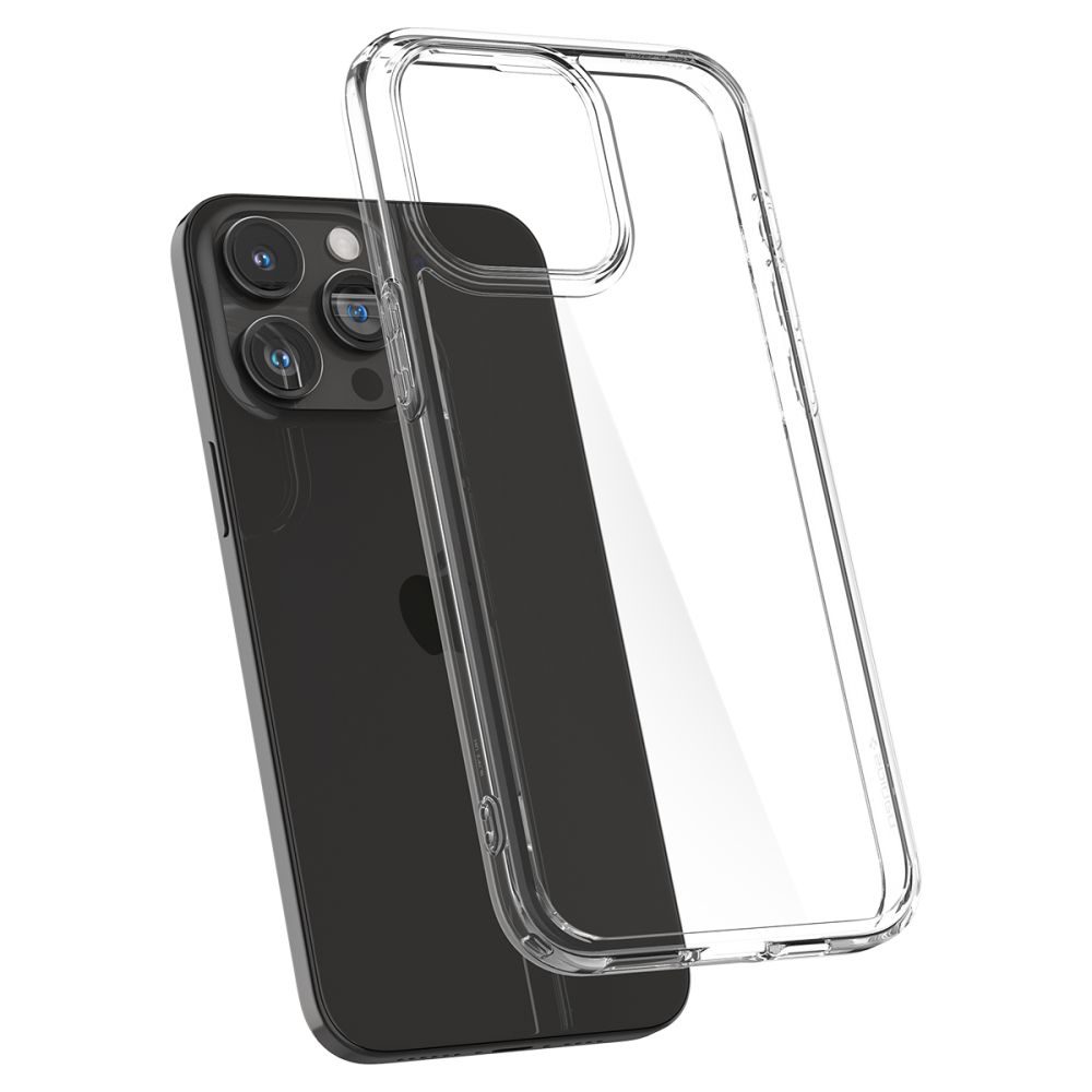 Spigen Ultra Hybrid Mobil Tok, IPhone 15 Pro, átlátszó