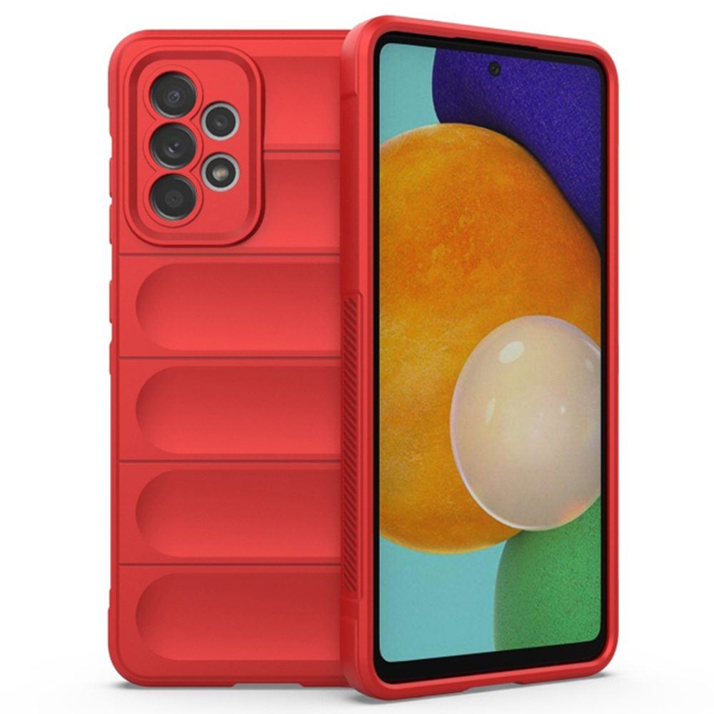 Magic Shield obal, Samsung Galaxy A52 4G / A52 5G / A52s 5G, červený
