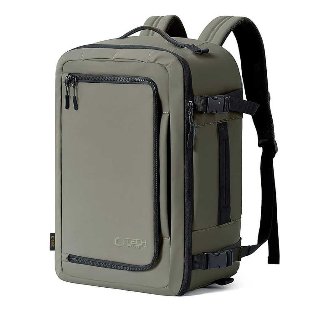 Tech-Protect Defender S50 Cestovní batoh na notebook 20L 40×20×25, zelený