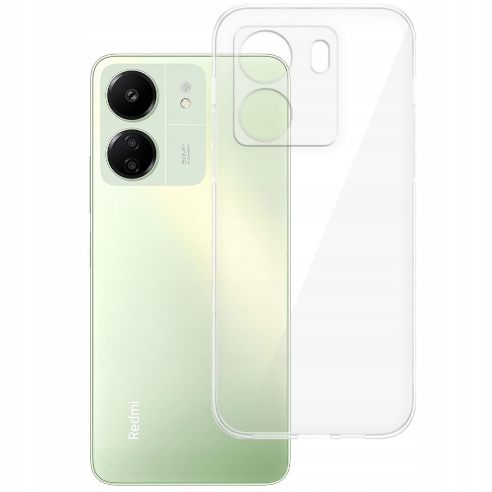 Levně Tech-Protect FlexAir+, Xiaomi Redmi 13C / Poco C65, průhledný