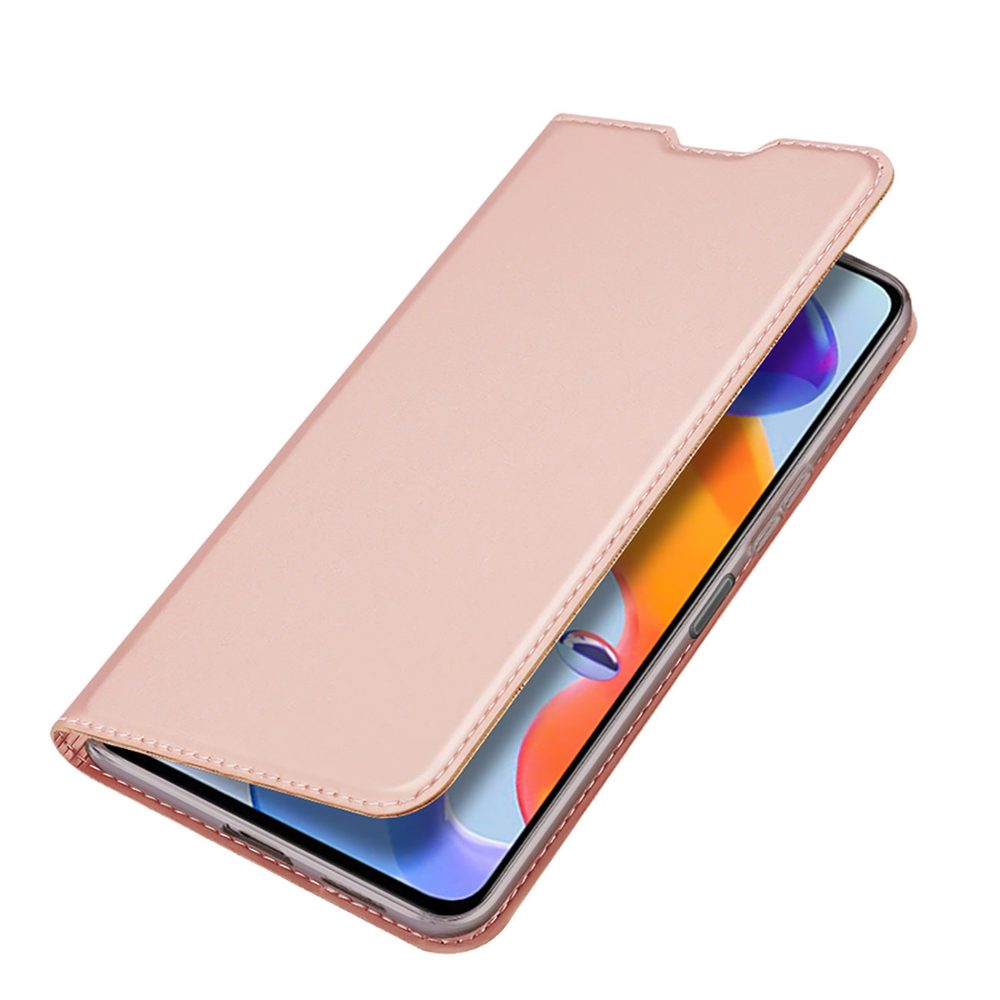 Dux Ducis Skin Pro, Knížkové Pouzdro, Xiaomi Redmi Note 11 Pro 5G / 11 Pro / 11E Pro, Růžové