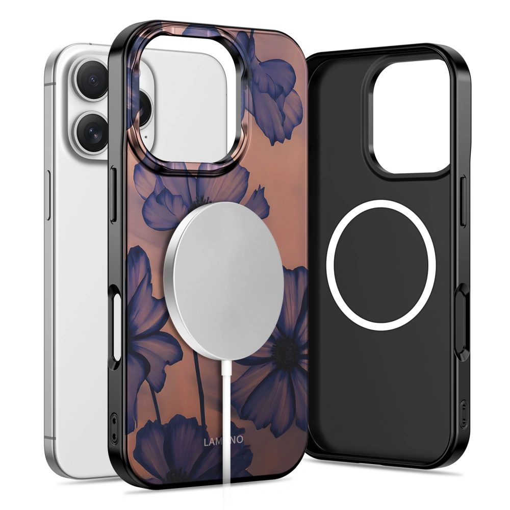 Levně Tech-Protect Lamano MagSafe obal, iPhone 16 Pro Max, velvet night