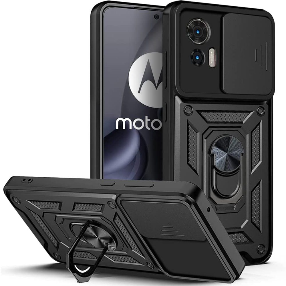 Techsuit CamShield, Motorola Edge 30 Neo, črna