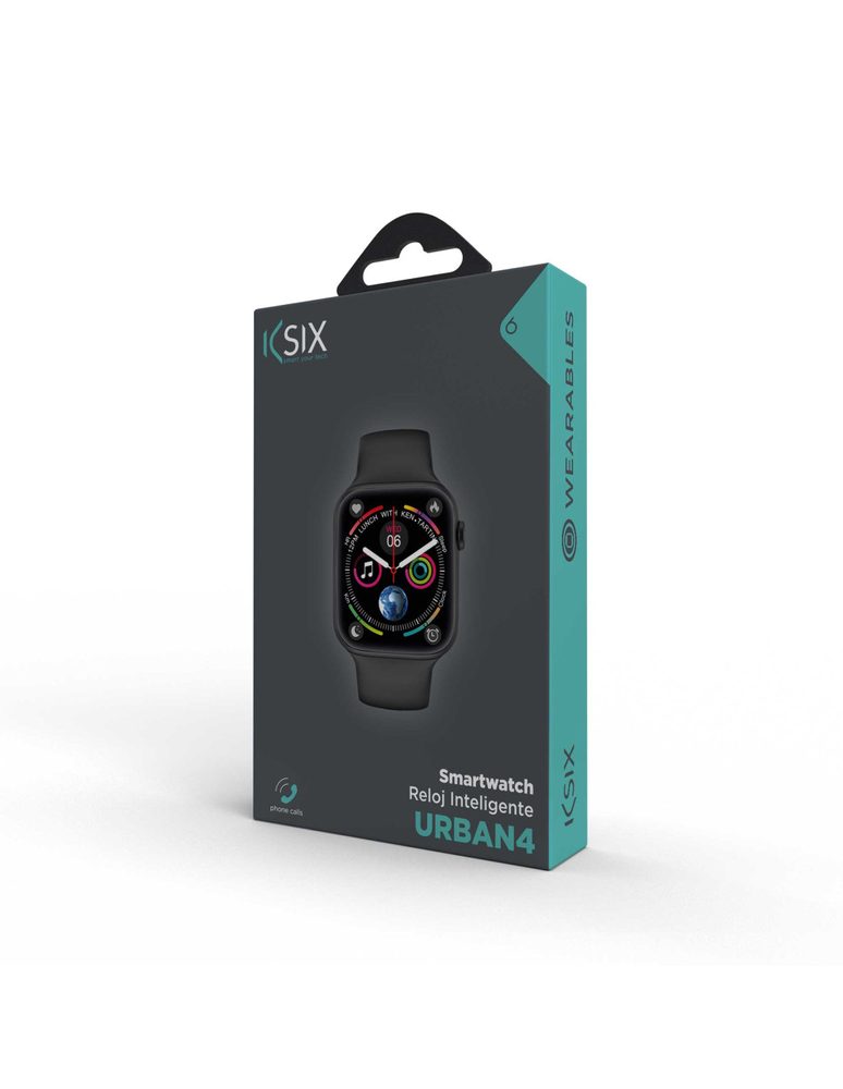 Ksix Smartwatch Urban 4, Crni