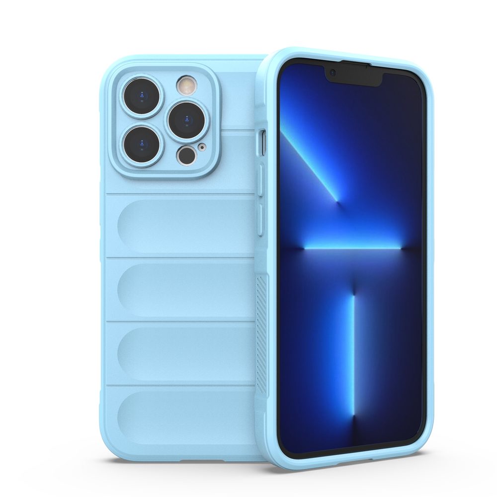 Magic Shield Etui, IPhone 13 Pro, Svetlo Modra