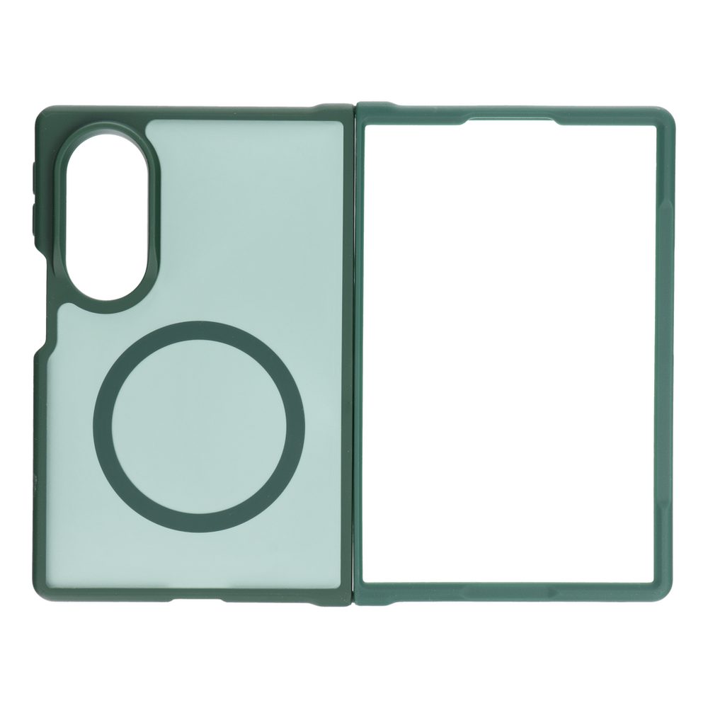 Acrylic 4sF-S MagSafe maska, Samsung Galaxy Z Fold 8, tamnozelena