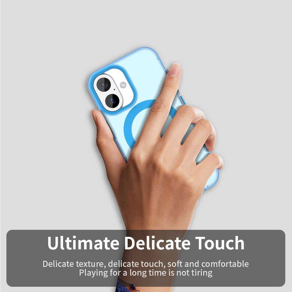 Techsuit CandyCase MagSafe, iPhone 17, modrý