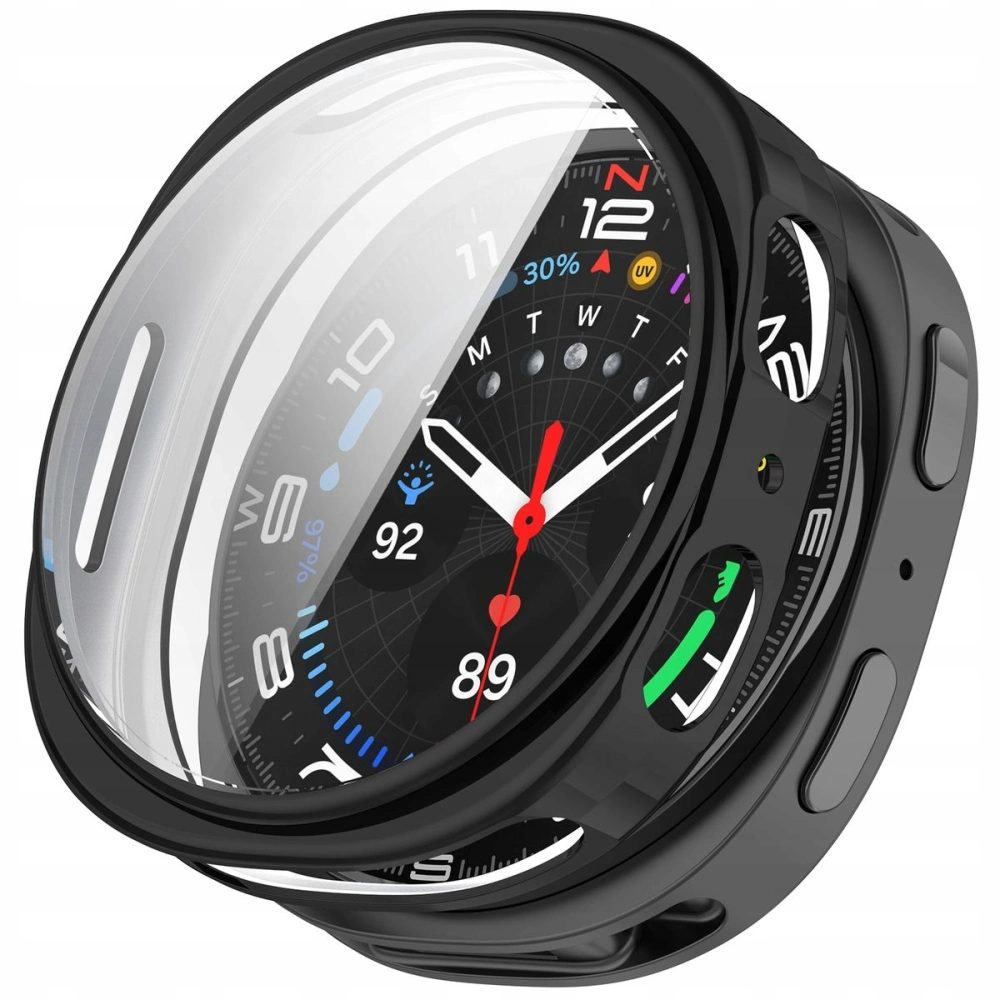 Tech-Protect Defense, Samsung Galaxy Watch 8 (44 mm), fekete