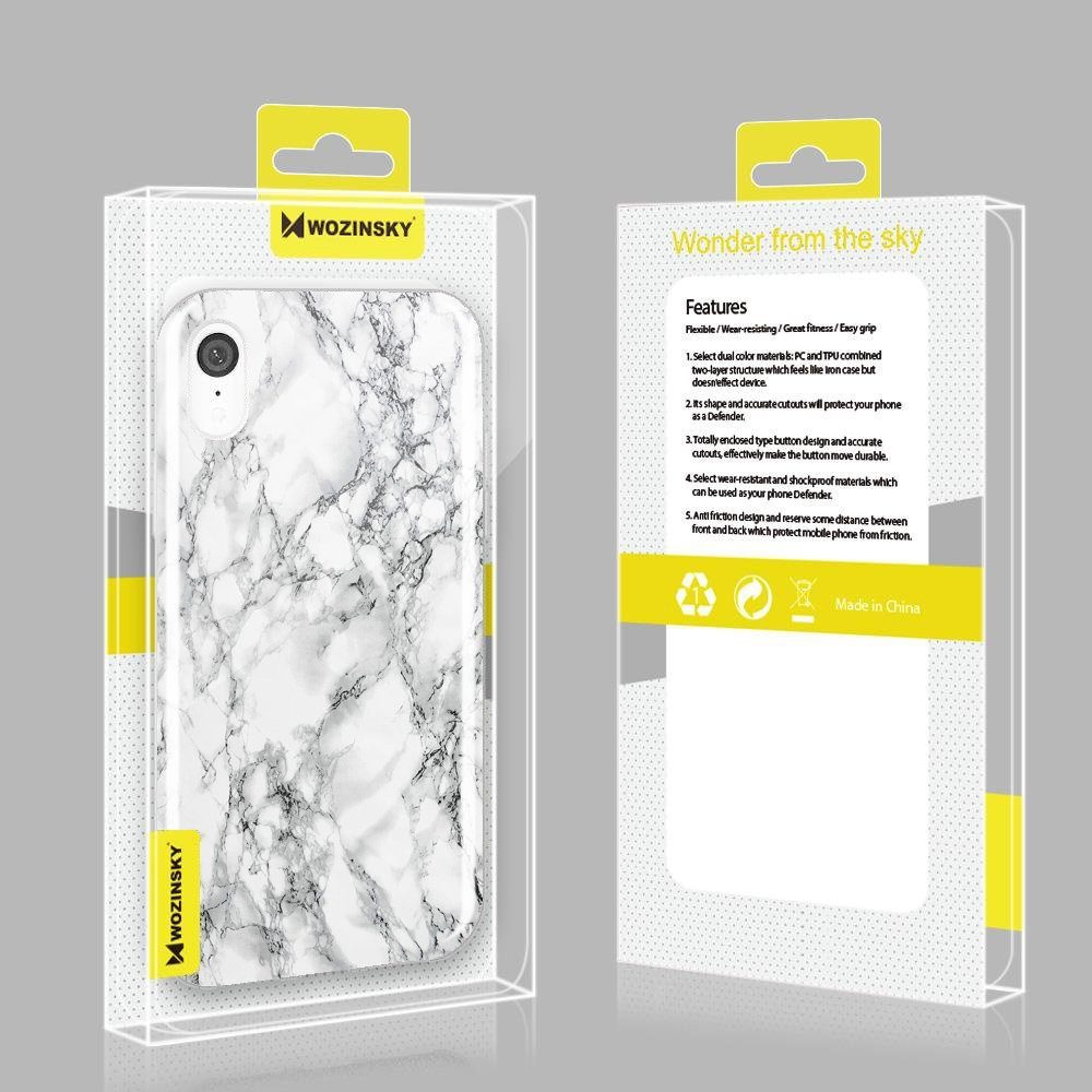 Wozinsky Marble, Samsung Galaxy A22 4G, Aspect Marmură