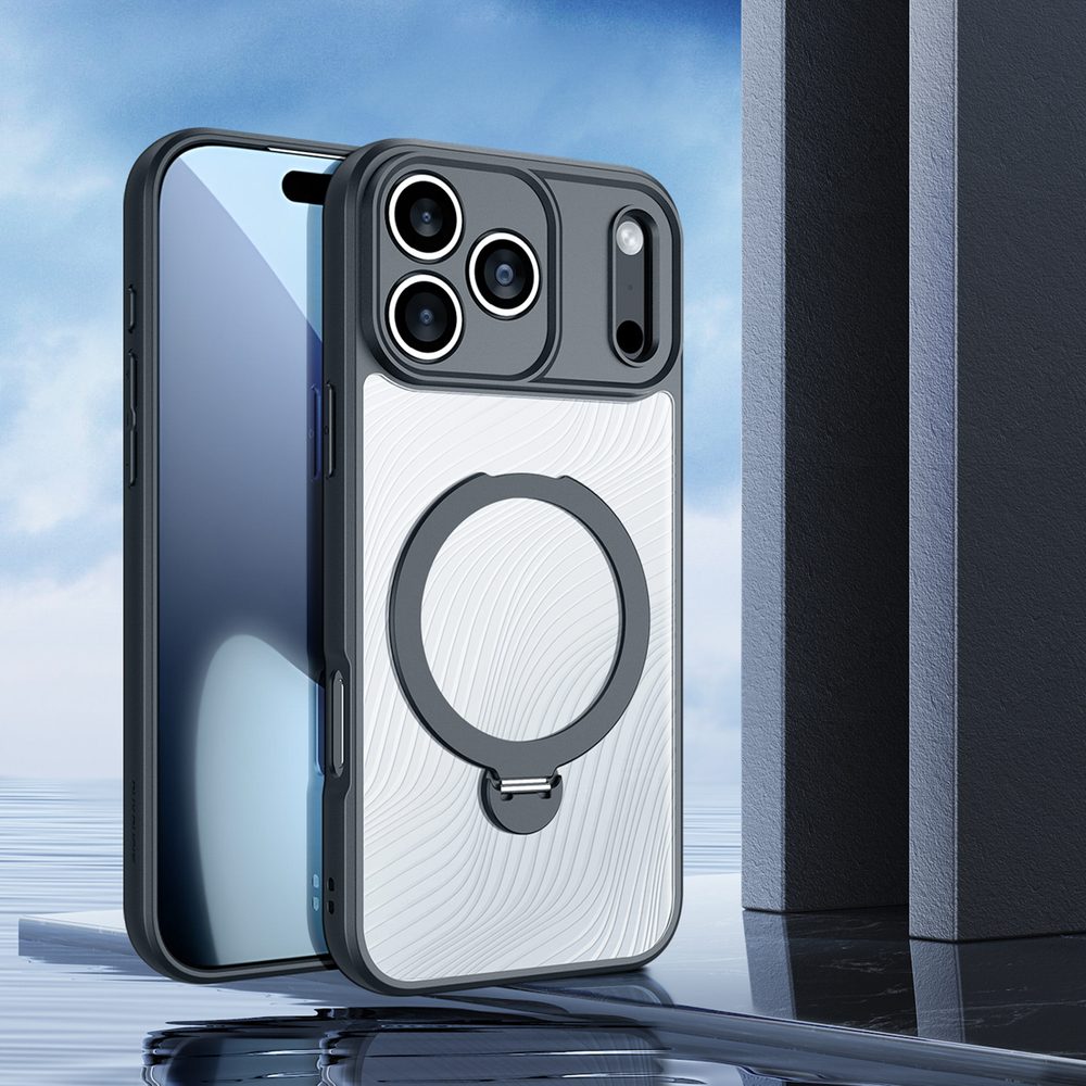 Dux Ducis Aimo Mag Magnetic Ring, iPhone 17 Pro Max, čierne