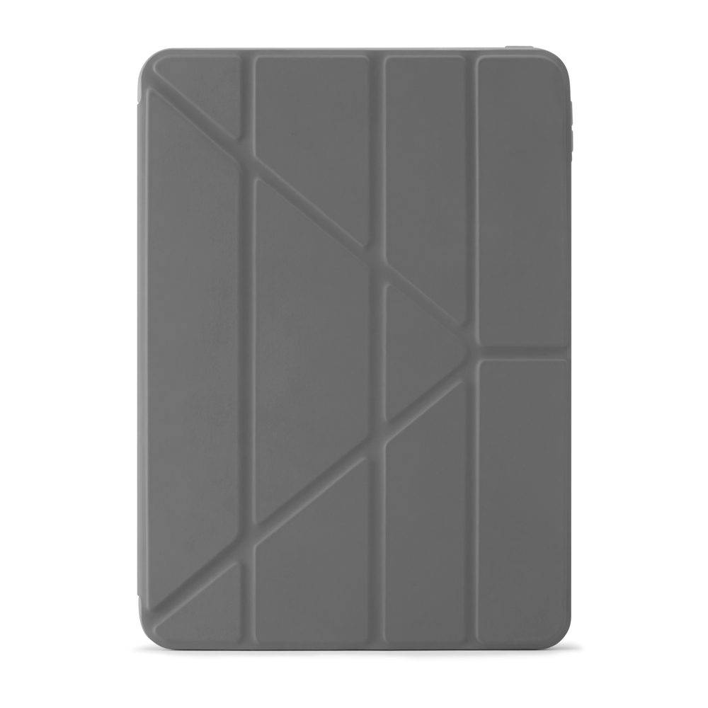 Levně Pipetto Origami TPU pouzdro, Apple iPad Pro 11 2018 / 2020 / 2021 / 2022, šedé