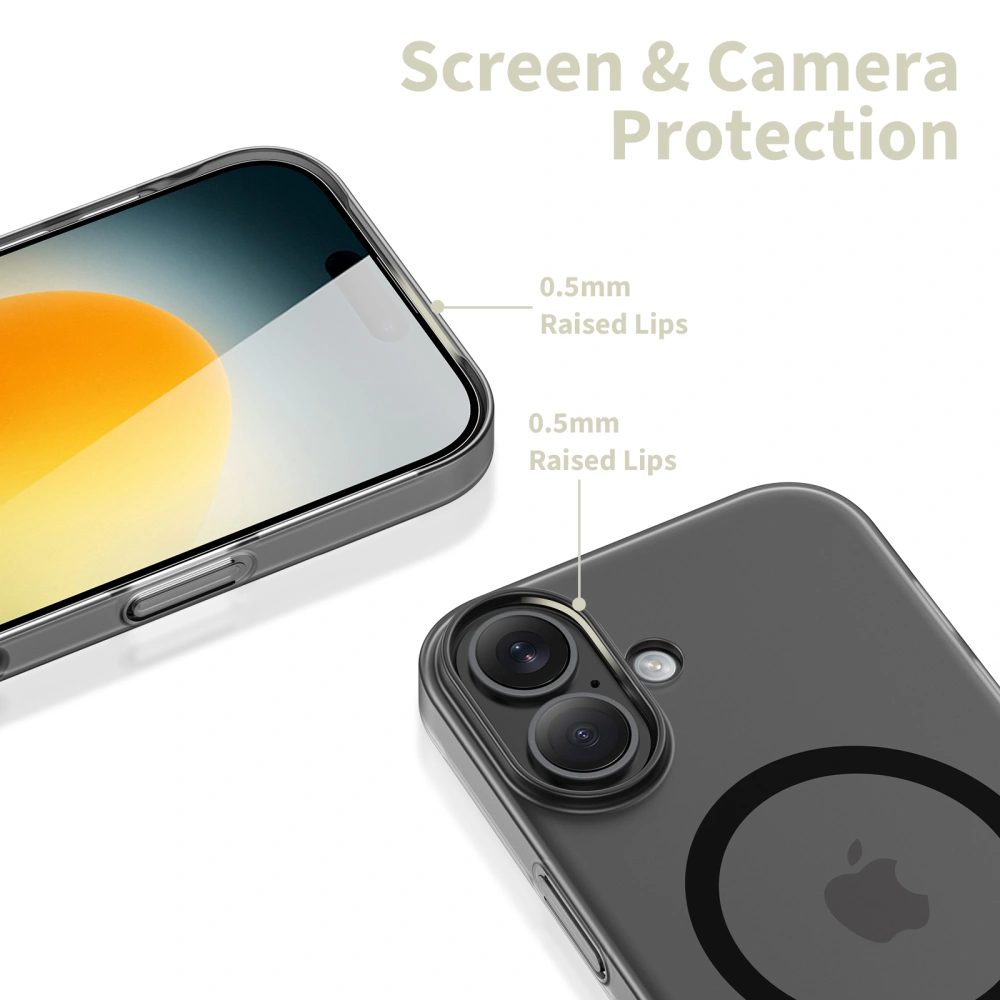 Tech-Protect MagSlim MagSafe, iPhone 17, čierne matné