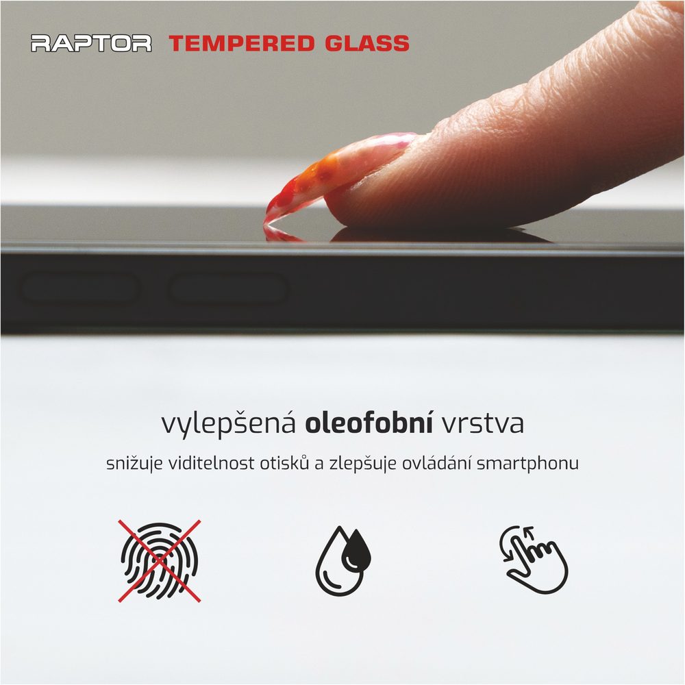 Swissten Raptor Diamond Ultra Clear 3D Tvrzené Sklo, Samsung Galaxy A13 4G, černé