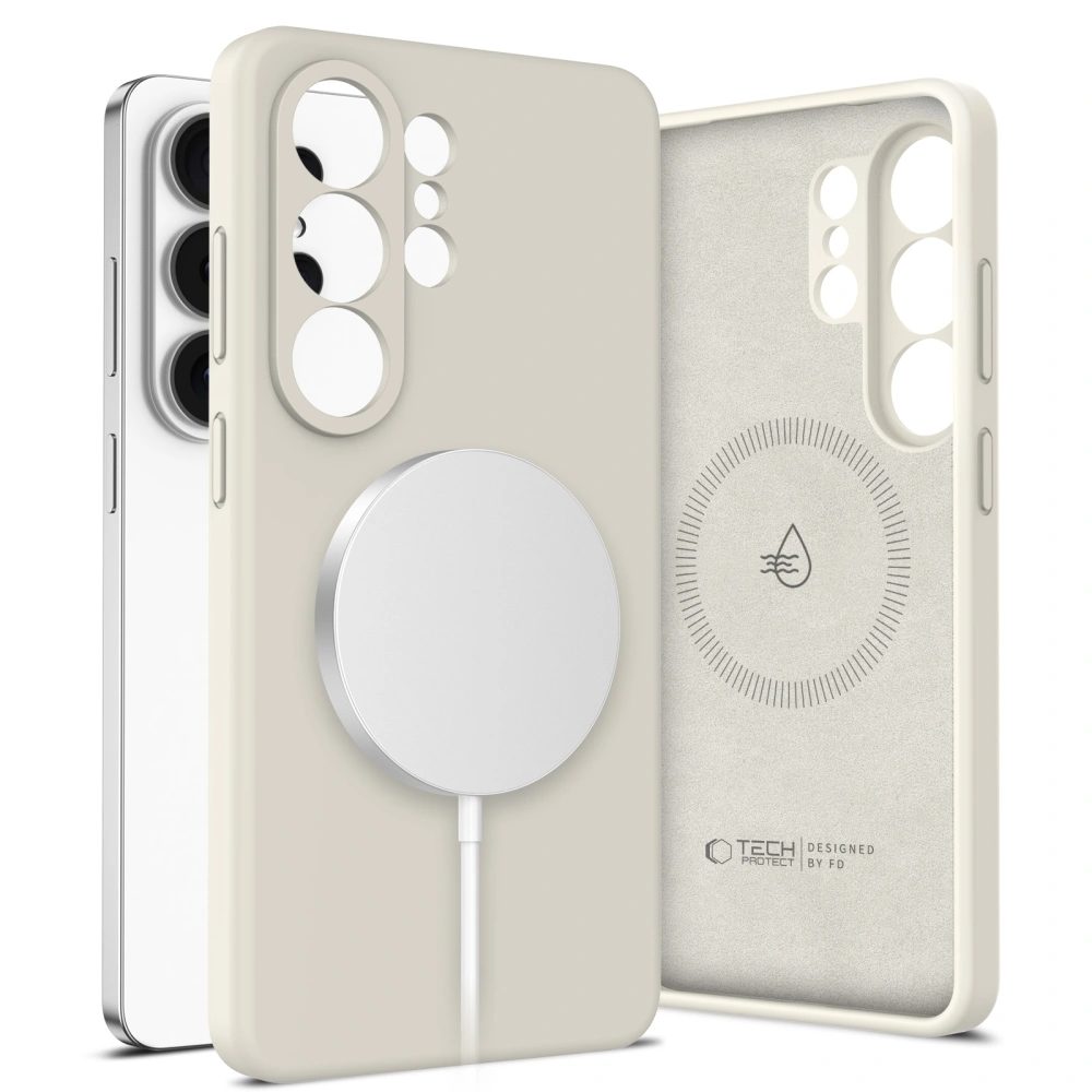 Levně Tech-Protect Silicone MagSafe, Samsung Galaxy S26 Ultra, béžový