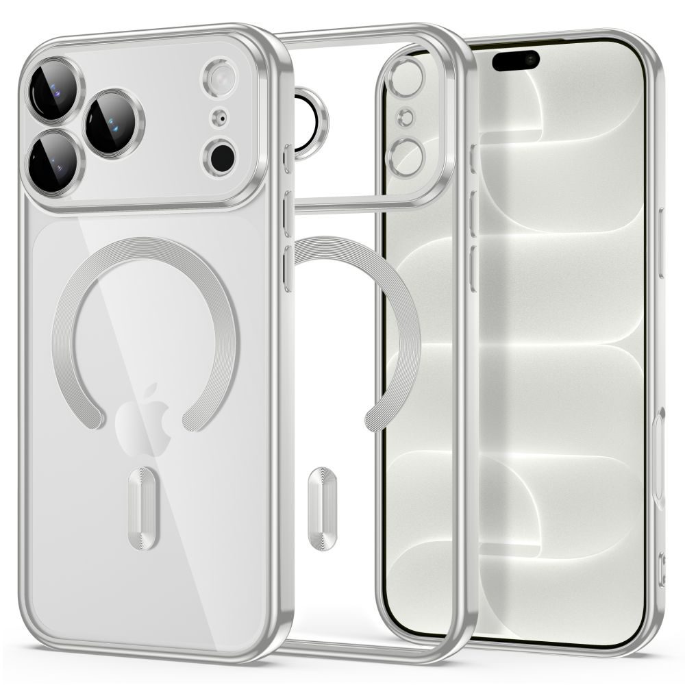 Tech-Protect MagFlex MagSafe husă pentru iPhone 17 Pro Max / 18 Pro Max, argintie