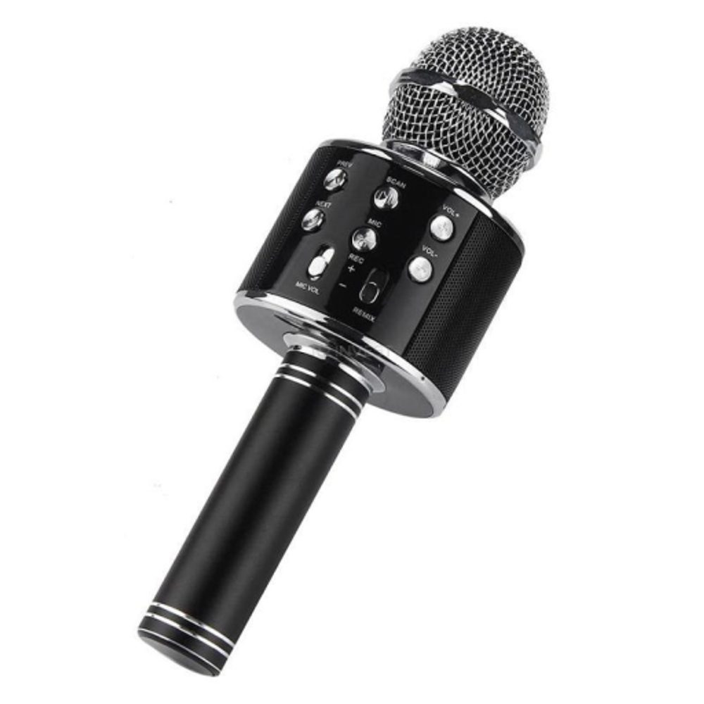Karaoke Mikrofon WS858, Fekete