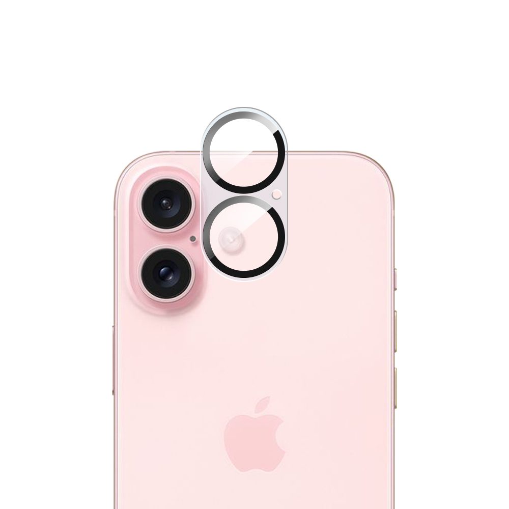 Levně 3D Tvrzené sklo pro čočku fotoaparátu (kamery), iPhone 16 / 16 Plus
