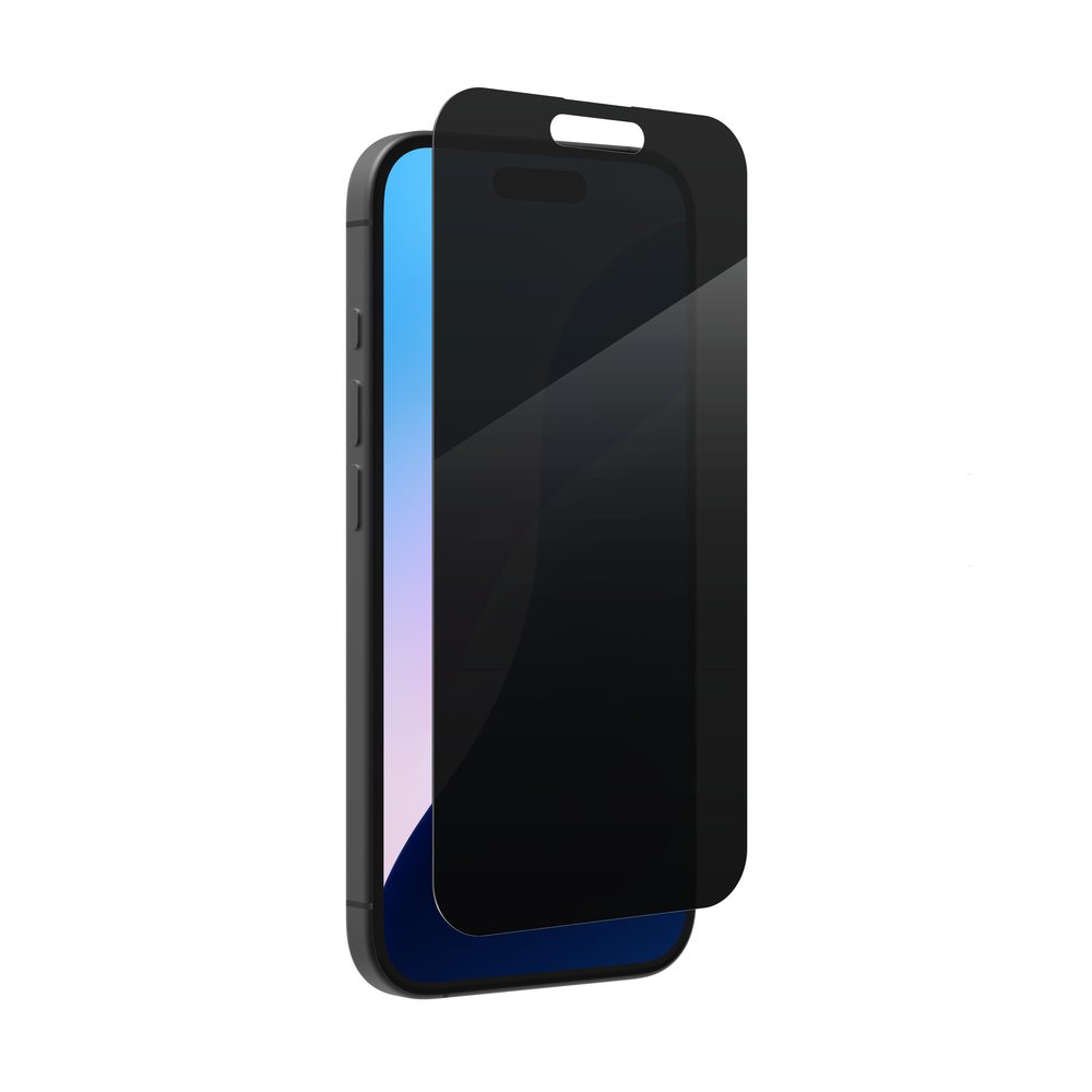 ZAGG InvisibleShield Glass Elite Privacy Edzett üveg, iPhone 15 / 16