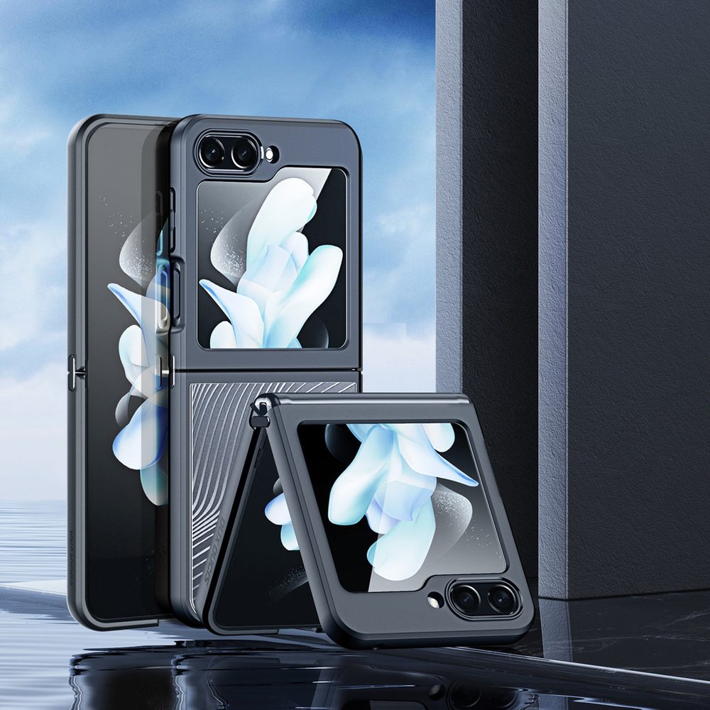 Dux Ducis Aimo Mag Z MagSafe, Samsung Galaxy Z Flip 5 5G, črna