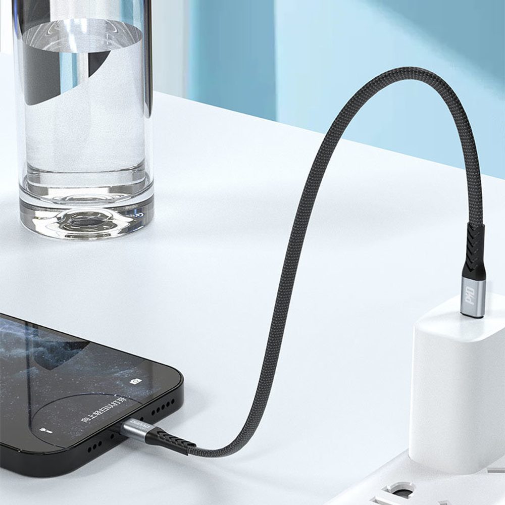 Dudao L10P Kabel USB C - Lightning, PD20W, černý