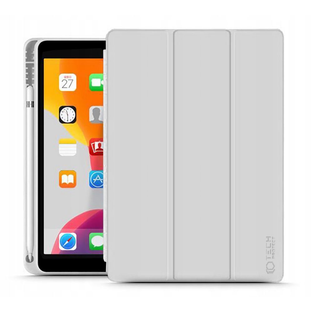 Tech-Protect SC Pen Torbica Za Apple IPad 10.2 2019 / 2020 / 2022, Siva